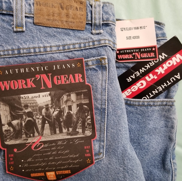 Men's Jeans - Authentic Workwear - Picture 1 of 3